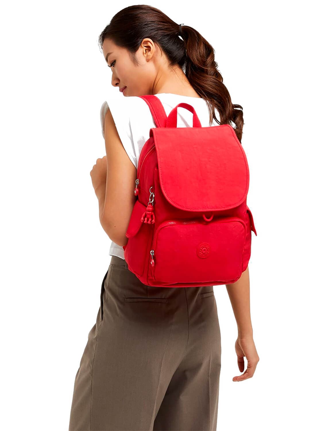 Рюкзак Kipling K12147Z33 City Pack Medium Backpack Red Rouge