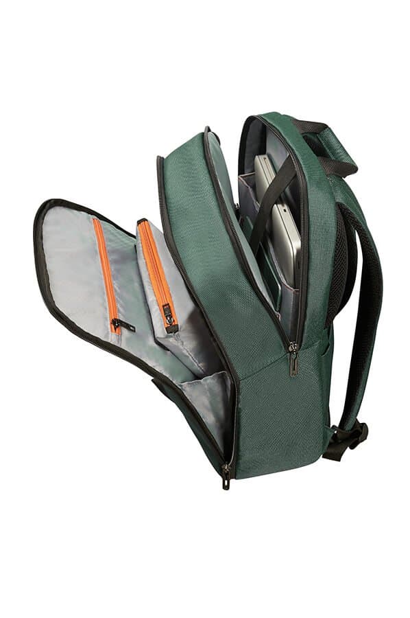 Рюкзак для ноутбука Samsonite CC8*005 Network 3 Laptop Backpack 15.6″ CC8-04005 04 Bottle Green - фото №2