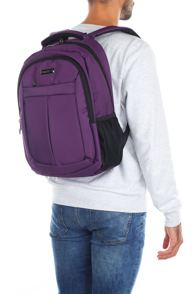 Рюкзак для ноутбука Eberhart E12-07009 Arcadia Backpack 15″ фиолетовый E12-07009 Фиолетовый - фото №5