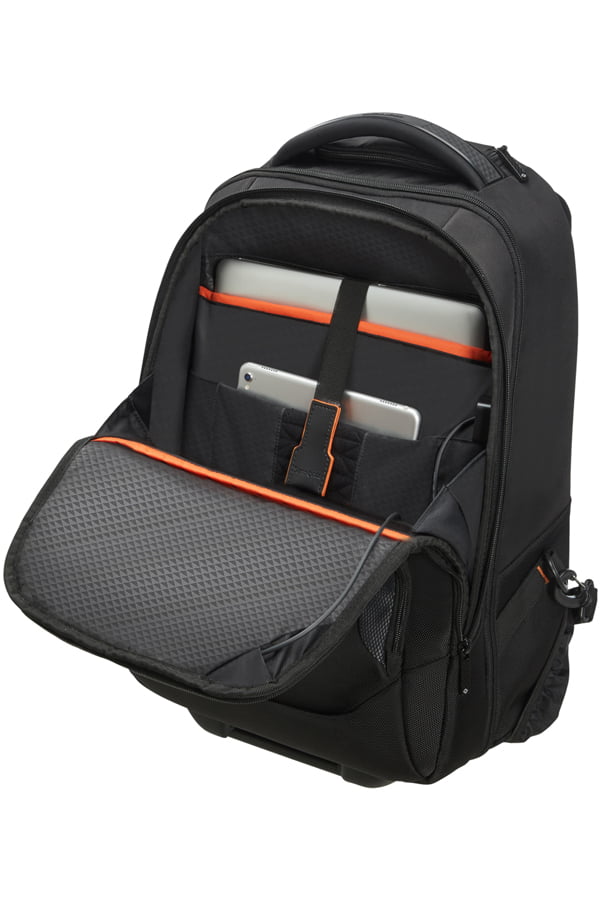Рюкзак на колесах Samsonite KG1*004 Cityscape Evo Backpack/Wh 15.6″ USB KG1-09004 09 Black - фото №3
