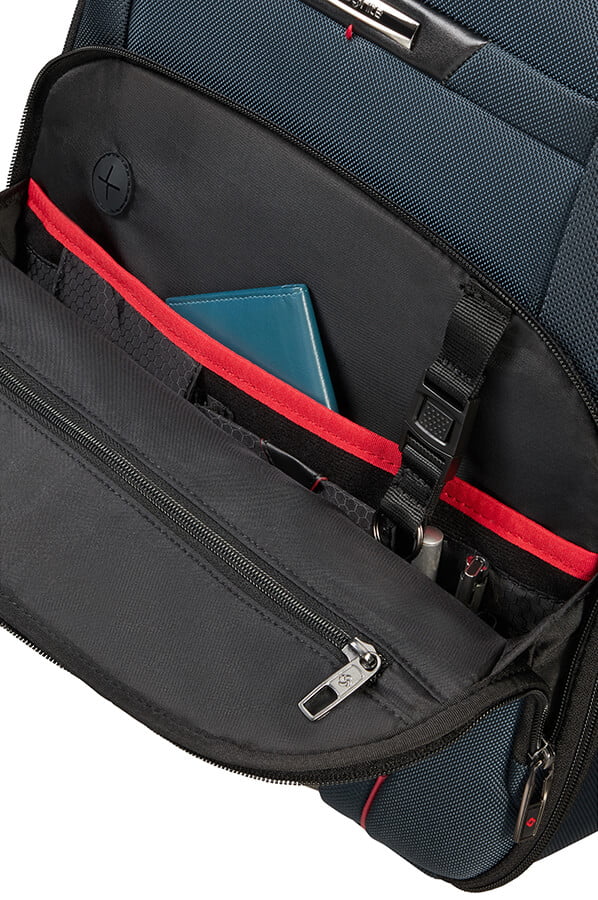 Рюкзак для ноутбука Samsonite CG7*007 Pro-DLX 5 Laptop Backpack 14.1″ RFID CG7-01007 01 Oxford Blue - фото №2