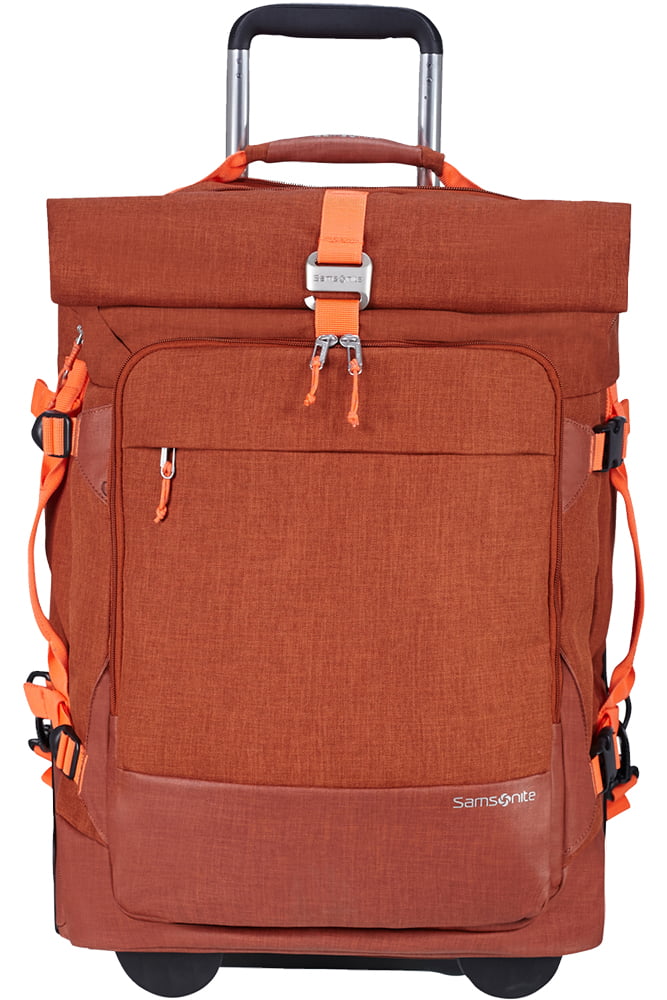 Рюкзак на колесах Samsonite CO6*004 Ziproll Duffle/Wh Backpack 10.5″ CO6-96004 96 Burnt Orange - фото №4