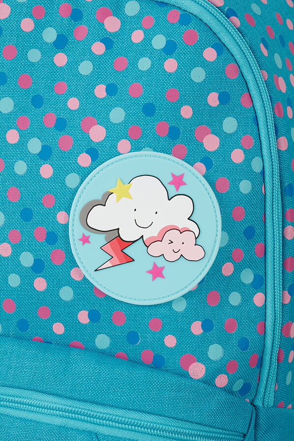 Рюкзак на колёсах Samsonite CU6-11001 Color Funtime Backpack/Wh Dreamy Dots CU6-11001 11 Dreamy Dots - фото №10