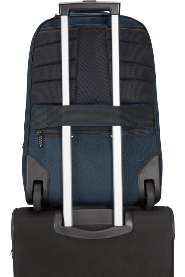Рюкзак на колесах Samsonite KG1*004 Cityscape Evo Backpack/Wh 15.6″ USB KG1-01004 01 Blue - фото №12