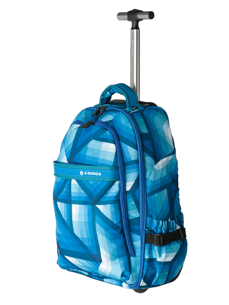 Рюкзак на колёсах 4 Roads OS1180 (21″) Rolling Laptop Backpack 16″ OS1180 (21″) Синий 324 Светло-синий - фото №1