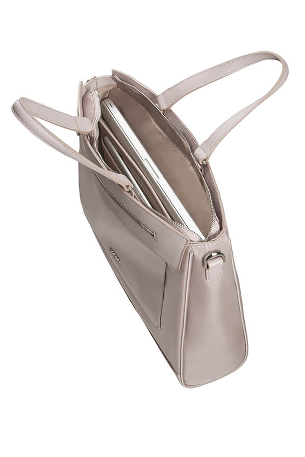 Женская сумка для ноутбука Samsonite KA8*001 Zalia 2.0 Ladies` Business Bag 14.1″ KA8-58001 58 Stone Grey - фото №2