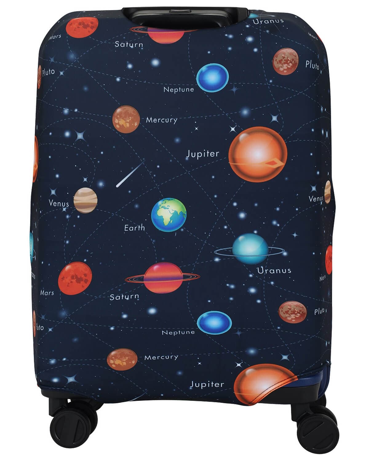 Чехол на средний чемодан Eberhart EBH700-M Planets Suitcase Cover M