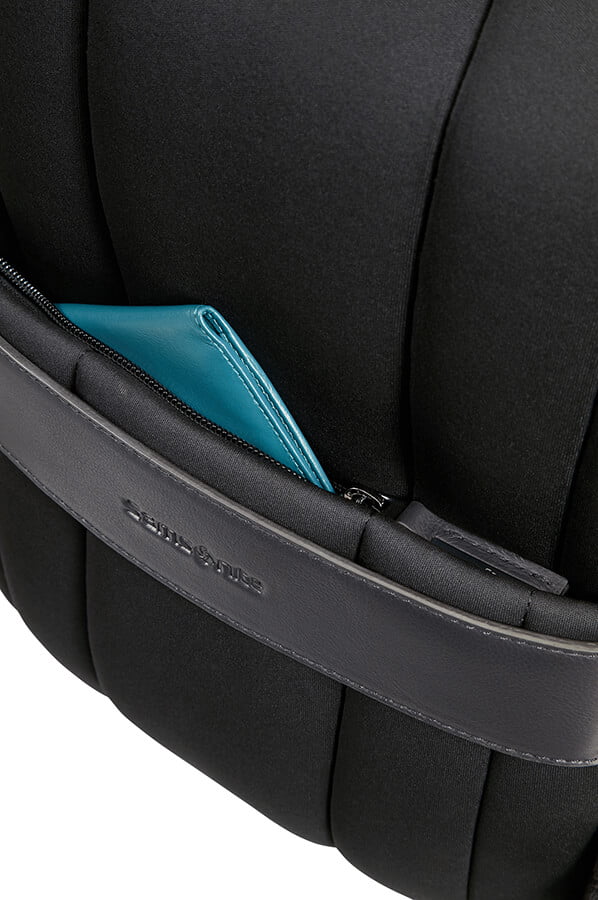 Кожаный рюкзак для ноутбука Samsonite 61N*007 Formalite Lth Laptop Backpack 14.1″ 61N-09007 09 Black - фото №7