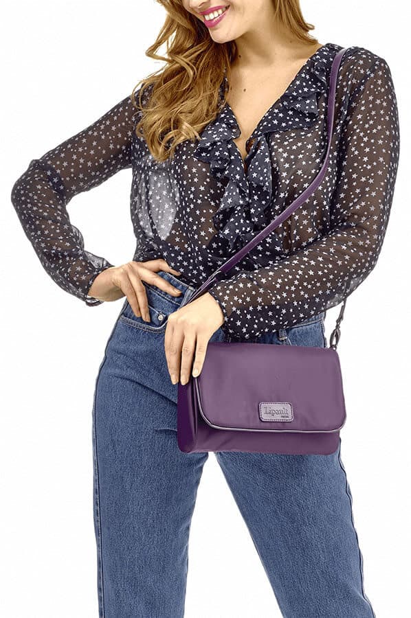 Женская сумка клатч Lipault P51*023 Lady Plume Clutch Bag M P51-24023 24 Purple - фото №6