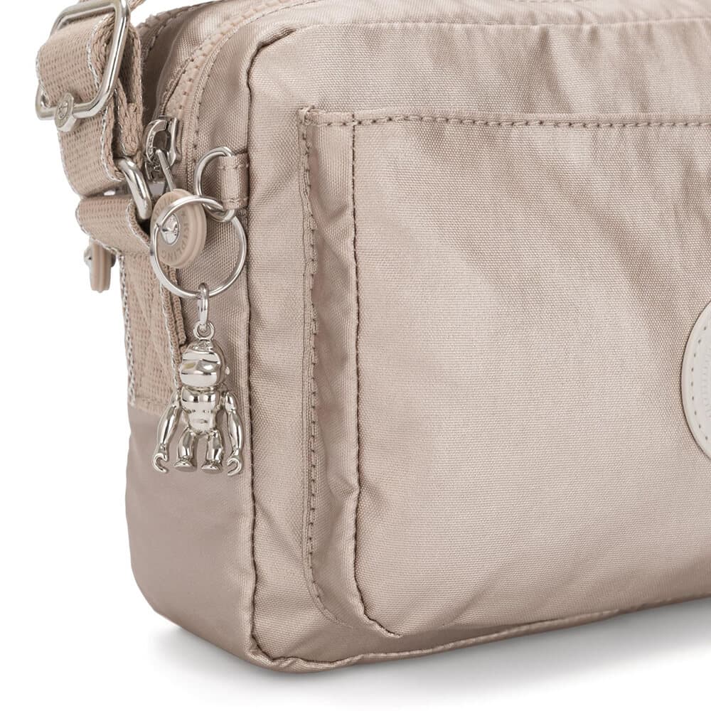 Женская сумка Kipling KI683148I Abanu M Versatile Medium Crossbody Metallic Glow