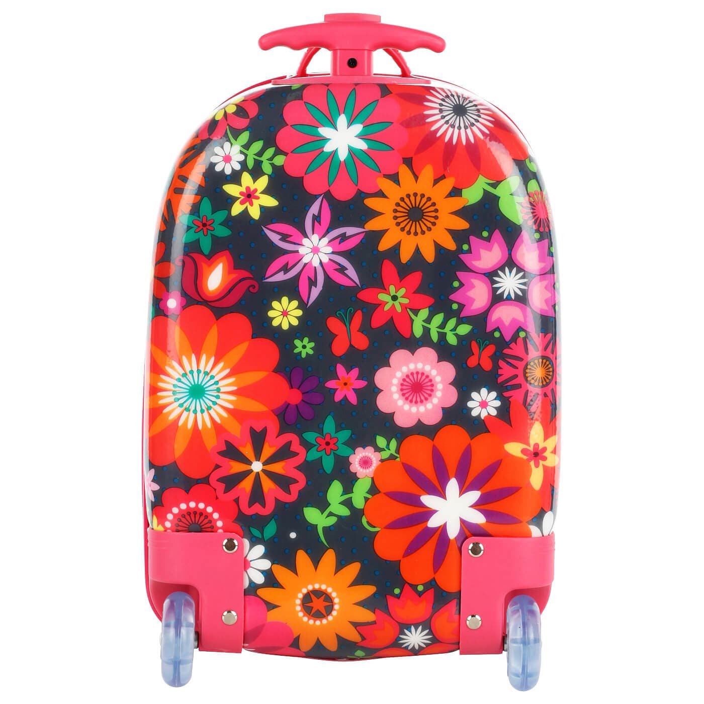 Детский чемодан Bouncie LG-16FL-B02 Cappe Upright 44 см Flowers LG-16FL-B02 Flowers Flowers - фото №4