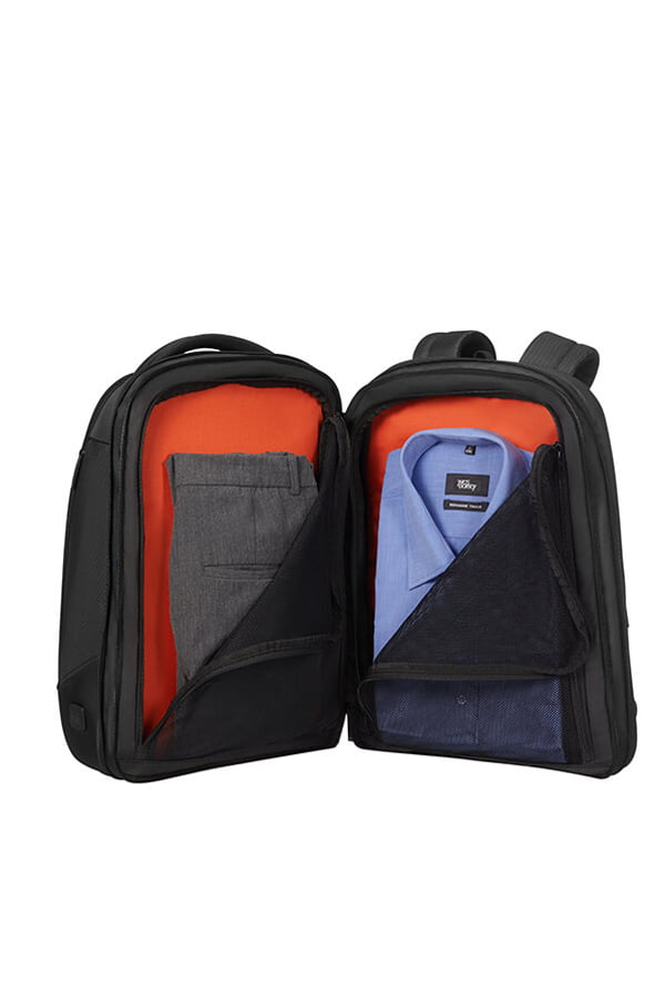 Рюкзак для ноутбука Samsonite KG1*003 Cityscape Evo Backpack L Exp 17.3″ USB KG1-09003 09 Black - фото №4