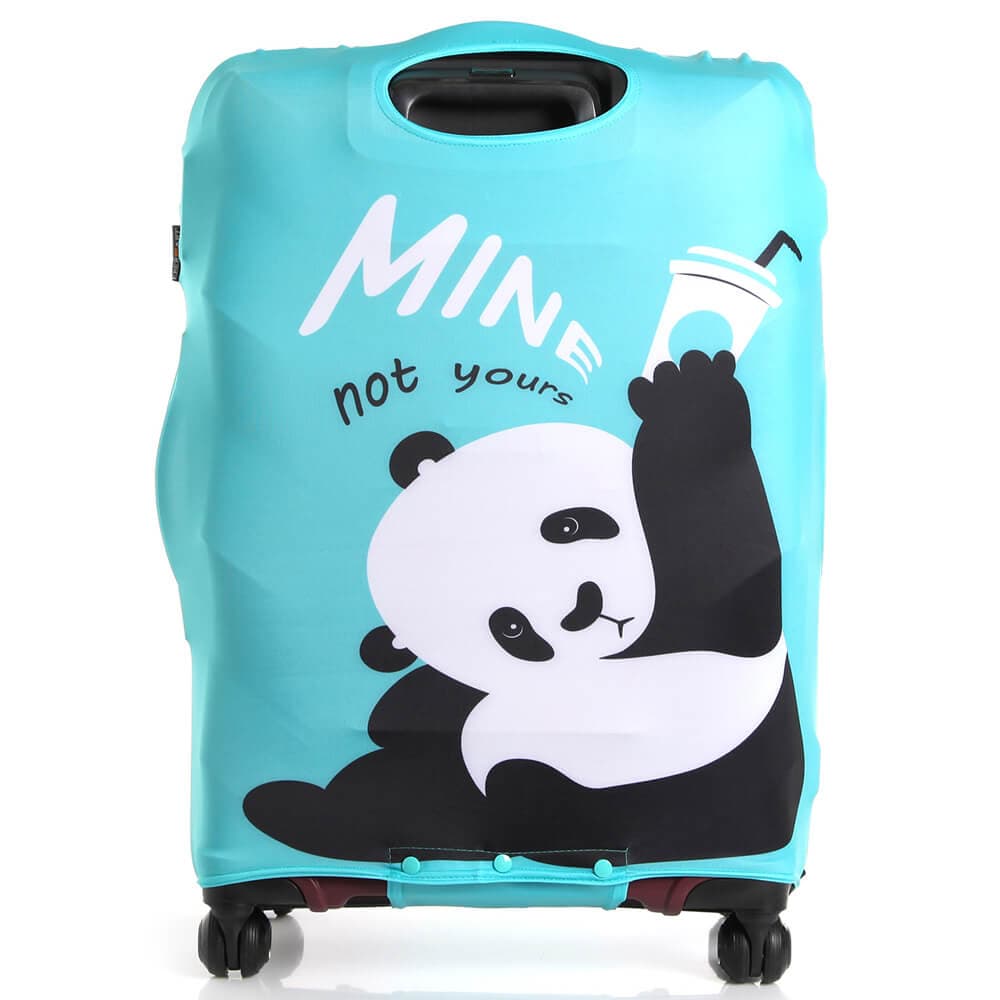 Чехол на маленький чемодан Eberhart EBH549-S Teal Panda Suitcase Cover S