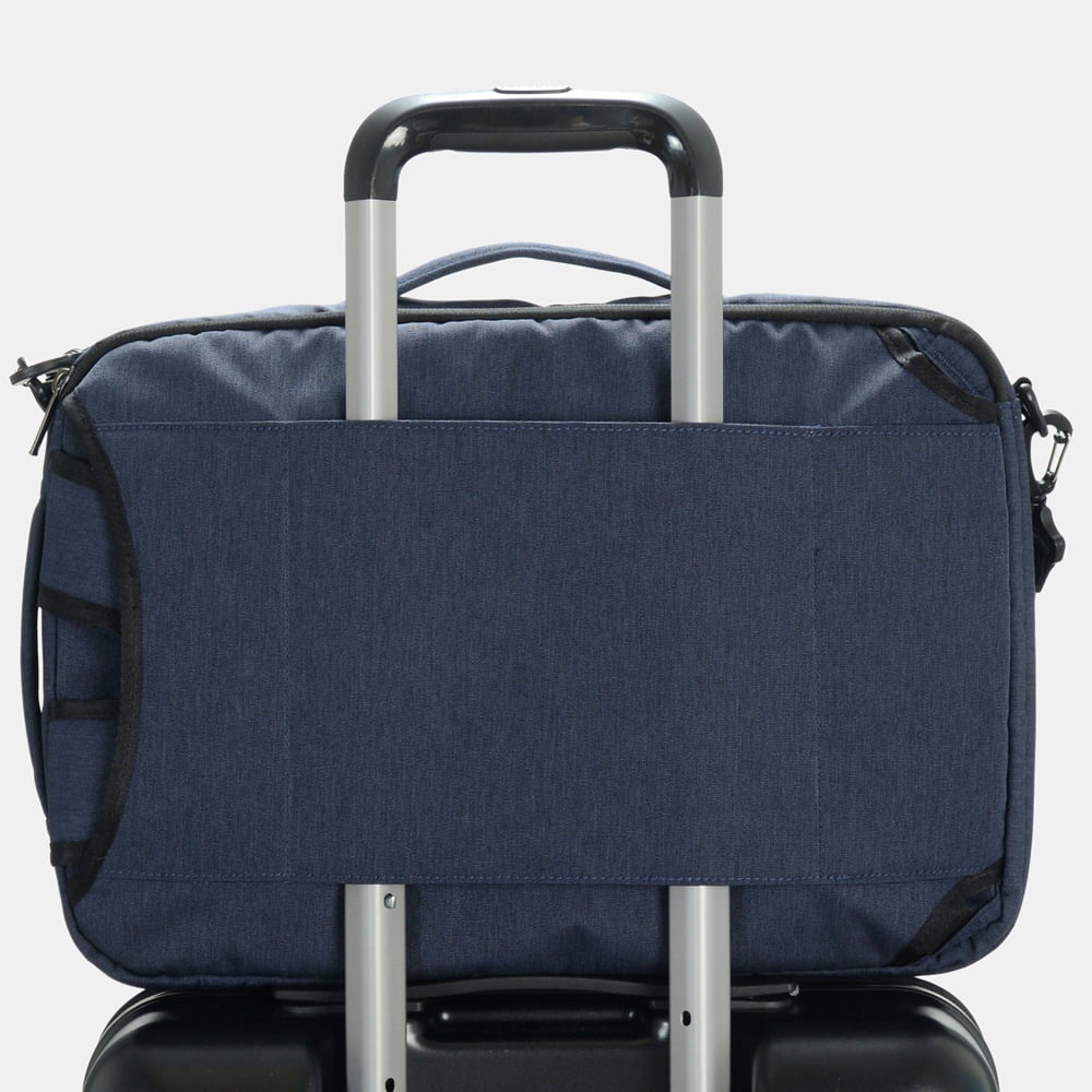 Сумка-рюкзак Hedgren HMID06 Midway Focused 3-Way Briefcase Backpack 15.6″ RFID HMID06-026 026 Dark blue - фото №14