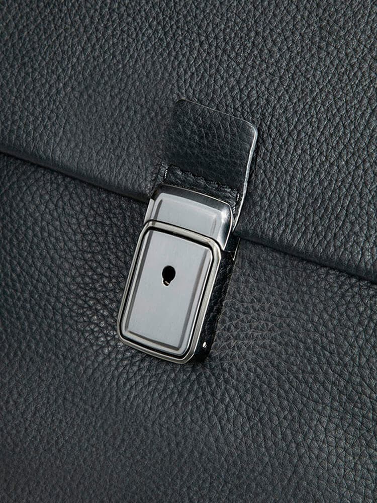 Кожаный портфель для ноутбука Samsonite 72D*004 Equinox Briefcase 15.6″ 72D-09004 09 Black - фото №6