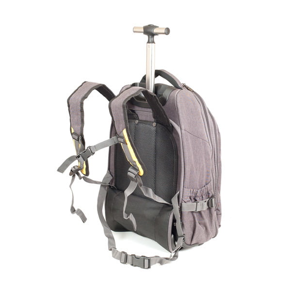 Рюкзак на колёсах 4 Roads OS1221 19″ Rolling Laptop Backpack 16″ (меланж) OS1221 (19") меланж  C-487 Синий - фото №8