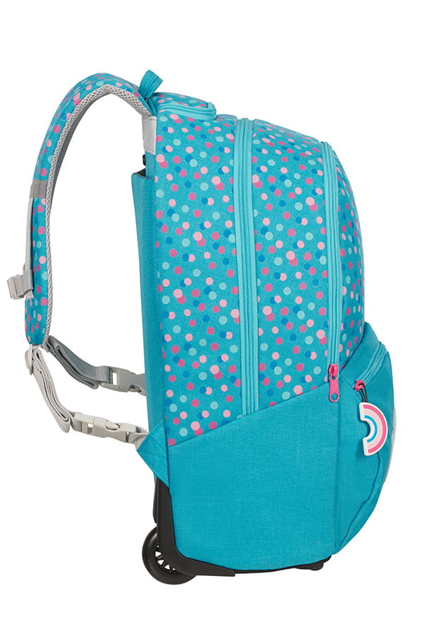 Рюкзак на колёсах Samsonite CU6-11001 Color Funtime Backpack/Wh Dreamy Dots CU6-11001 11 Dreamy Dots - фото №7