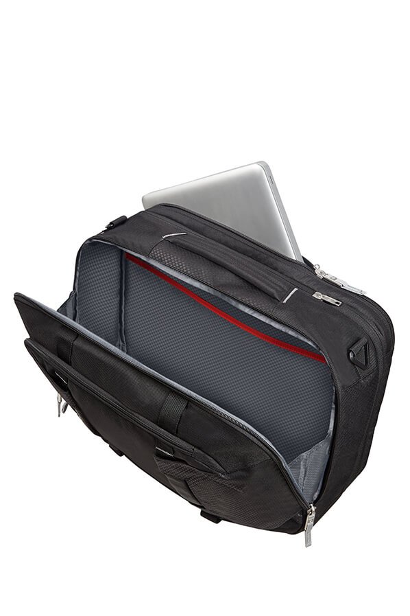 Сумка-рюкзак для ноутбука Samsonite KA1*005 Sonora 3-Way Boarding Bag 15.6″ Exp KA1-09005 09 Black - фото №3