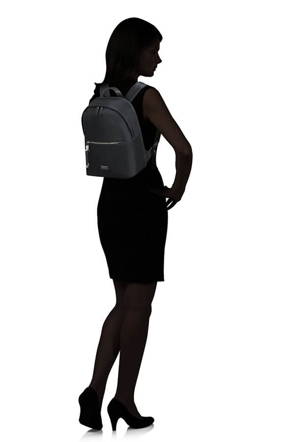 Женский рюкзак для ноутбука Samsonite 60N*008 Karissa Biz Laptop Backpack 14.1″ 60N-09008 09 Black - фото №3
