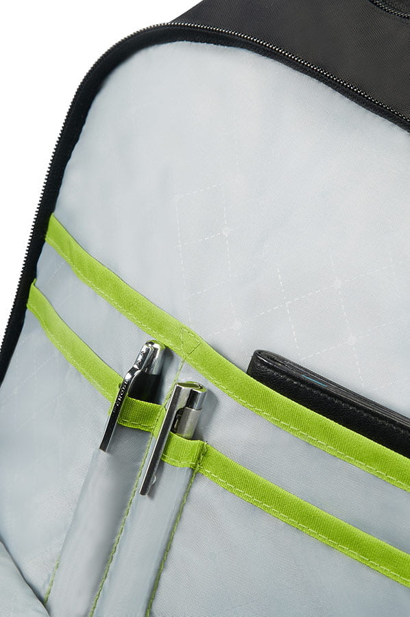 Рюкзак для ноутбука American Tourister 24G*004 Urban Groove UG4 Laptop Backpack 15.6″ 24G-29004 29 Black/Lime Green - фото №2