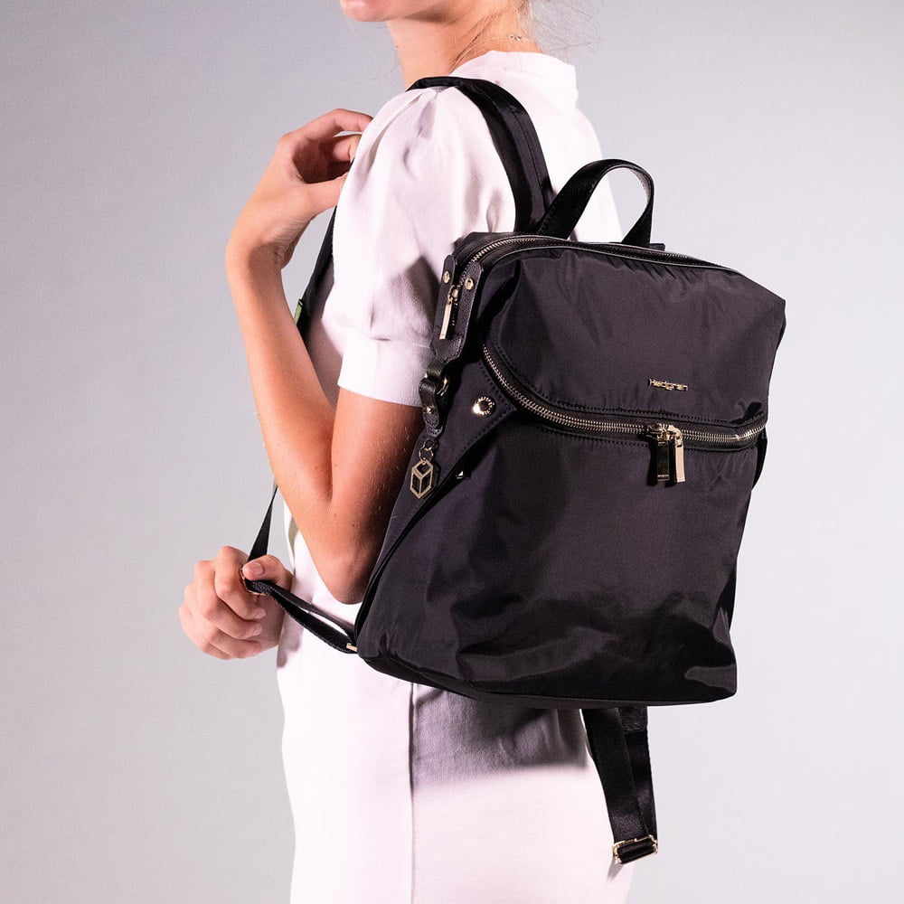 Женский рюкзак Hedgren HPRI01L Prisma Paragon L Backpack 13″ HPRI01L/003 003 Black - фото №5