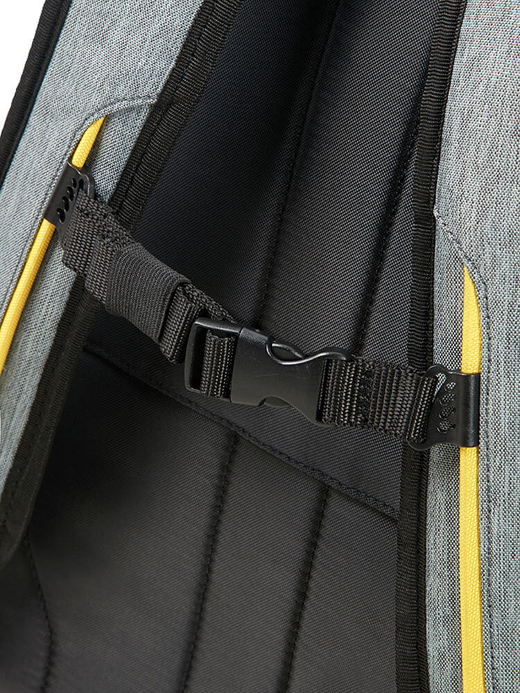 Рюкзак для ноутбука American Tourister 28G*002 City Drift Backpack 15.6″ 28G-09002 09 Black/Grey - фото №4