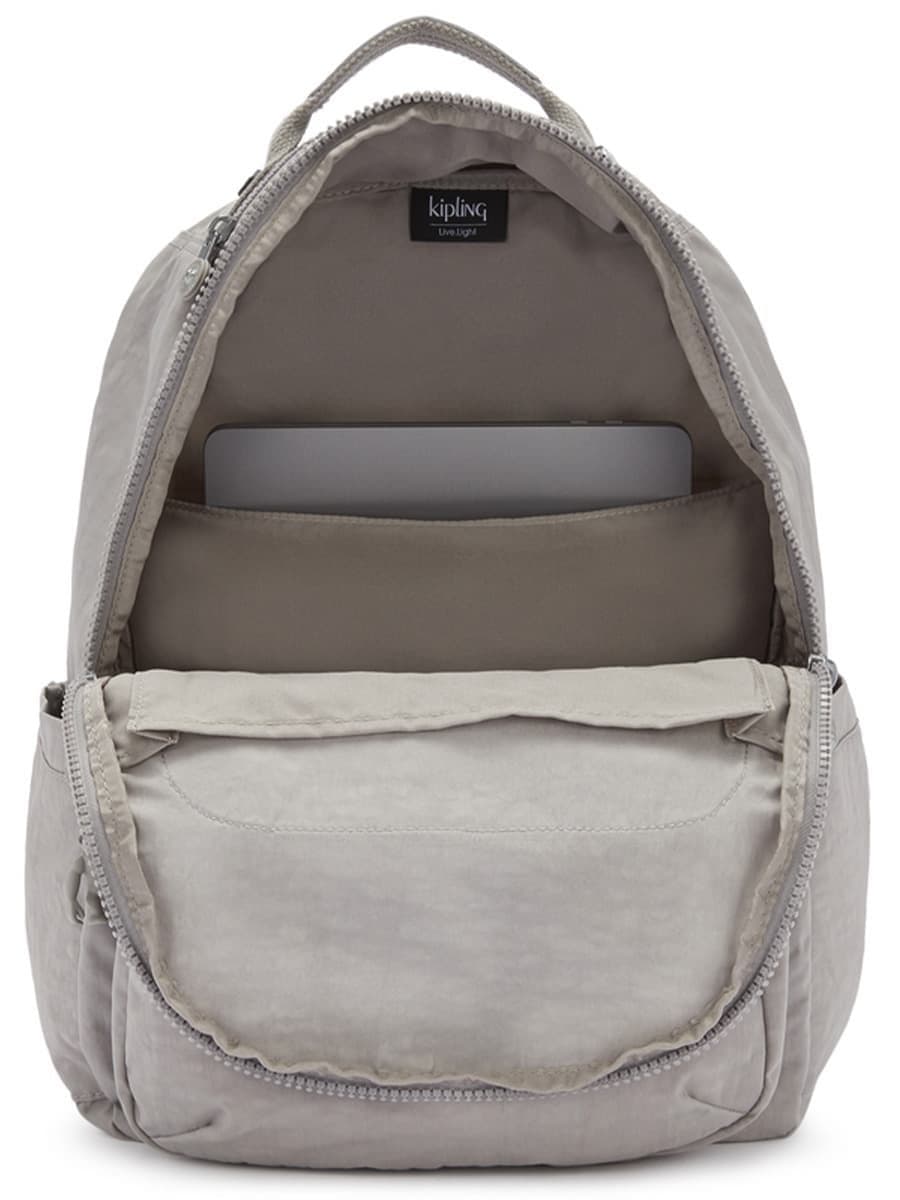 Рюкзак для ноутбука Kipling KI521089L Seoul Large Backpack 15″ Grey Gris
