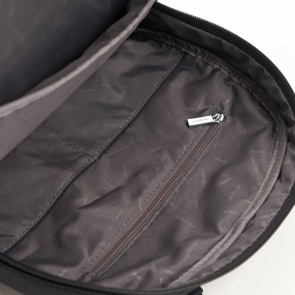 Рюкзак для ноутбука Hedgren HDST05M Diamond Star Ruby M Backpack 13” RFID HDST05M/003-02 003 Black - фото №4