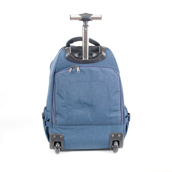 Рюкзак на колёсах 4 Roads OS1221 19″ Rolling Laptop Backpack 16″ (меланж) OS1221 (19") меланж  C-487 Синий - фото №5