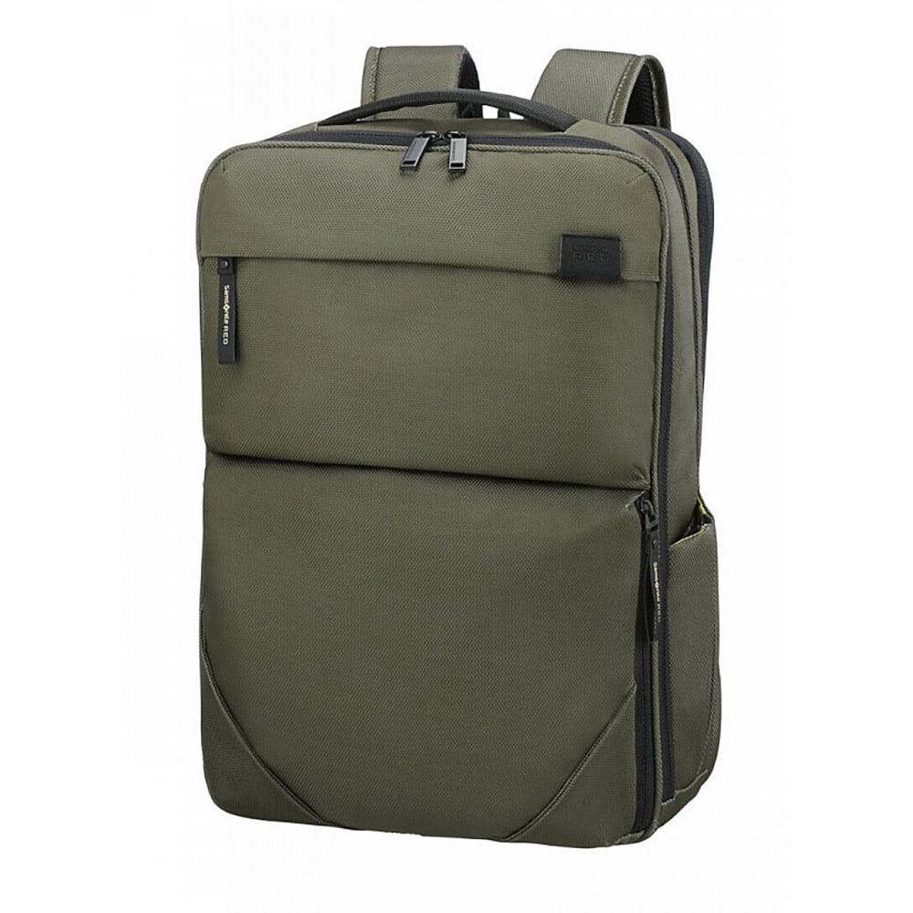 Рюкзак для ноутбука Samsonite GA4*002 Red Plantpack Backpack M 15.6″ GA4-24002 24 Forest Green - фото №1