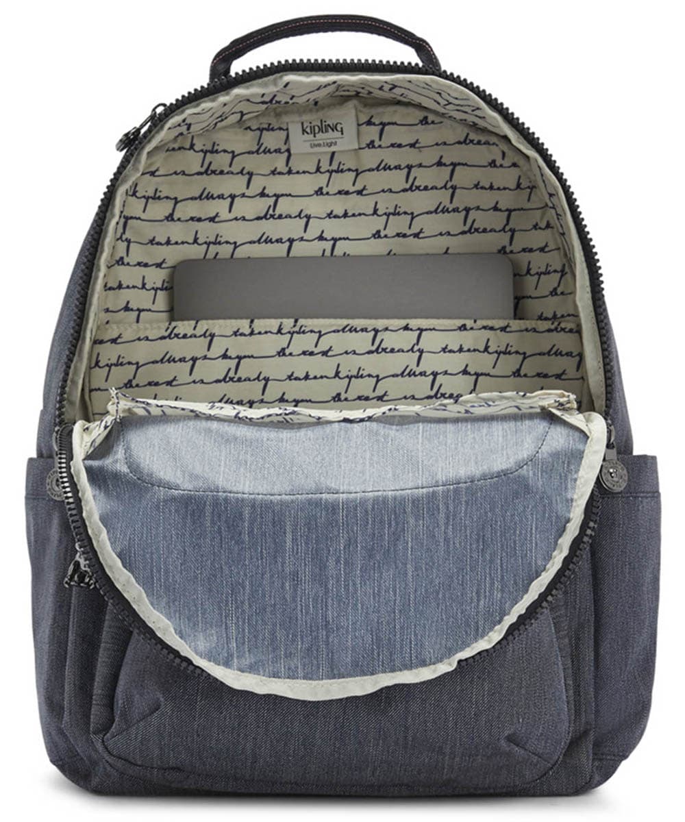 Рюкзак для ноутбука Kipling KI636325E Seoul Large Backpack 15″ Active Denim