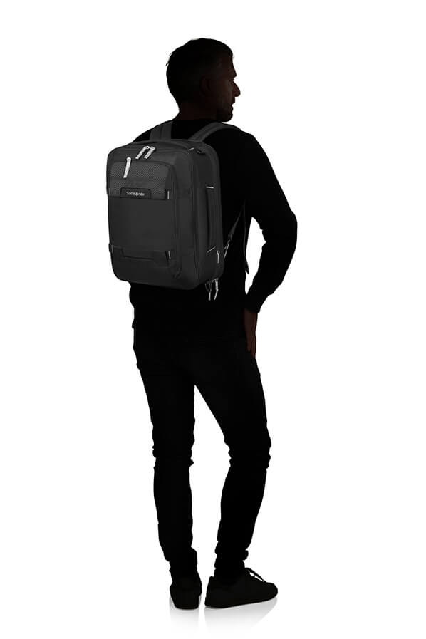 Сумка-рюкзак для ноутбука Samsonite KA1*005 Sonora 3-Way Boarding Bag 15.6″ Exp KA1-09005 09 Black - фото №6