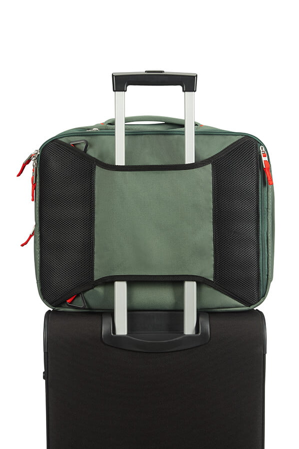 Сумка-рюкзак для ноутбука Samsonite KA1*005 Sonora 3-Way Boarding Bag 15.6″ Exp KA1-04005 04 Thyme Green - фото №11