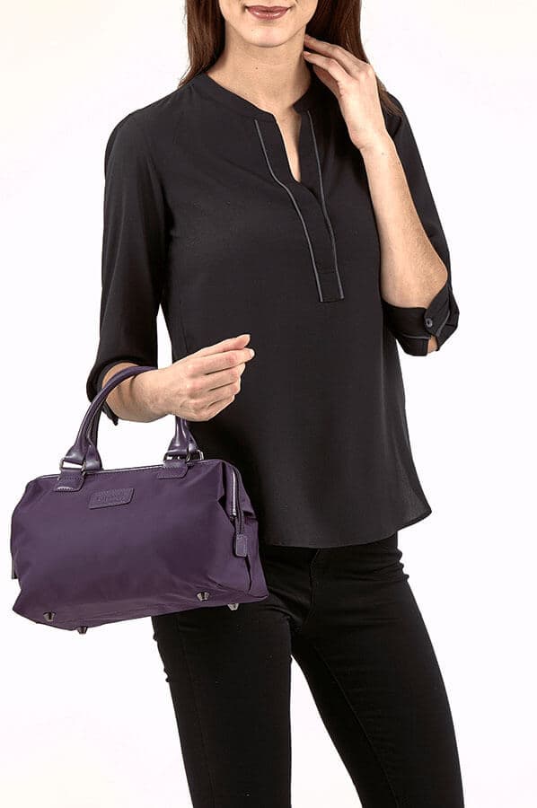 Женская сумка Lipault P51*008 Lady Plume Bowling Bag S P51-24008 24 Purple - фото №5