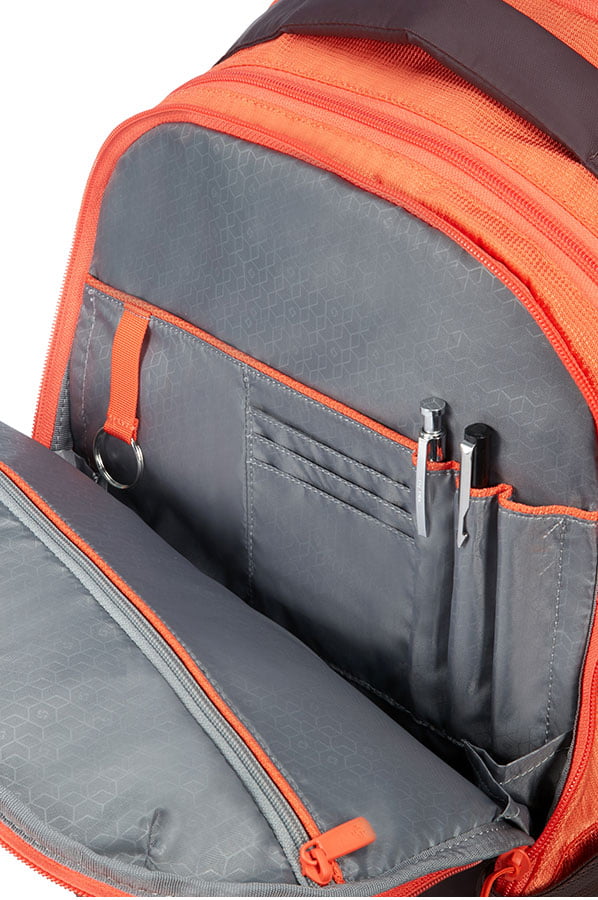 Рюкзак для ноутбука Samsonite Hexa-Packs Laptop Backpack M 15,6″ CO5-36003 36 Orange Print - фото №2