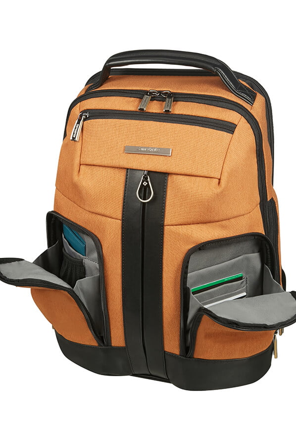 Рюкзак для ноутбука Samsonite CN2*001 Checkmate Laptop Backpack 15.6″ CN2-06001 06 Saffron - фото №5