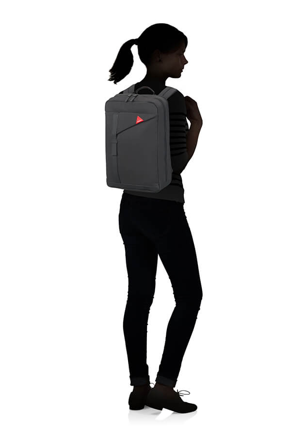 Рюкзак для ноутбука Samsonite CX1*002 Red Willace Backpack 15.6″ CX1-09002 09 Black - фото №4