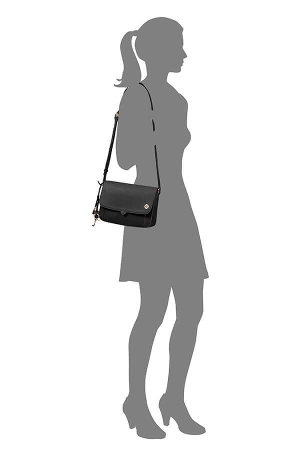 Женская сумка через плечо Samsonite Miss Journey Shoulder Bag CA2-09002  09 Black - фото №5