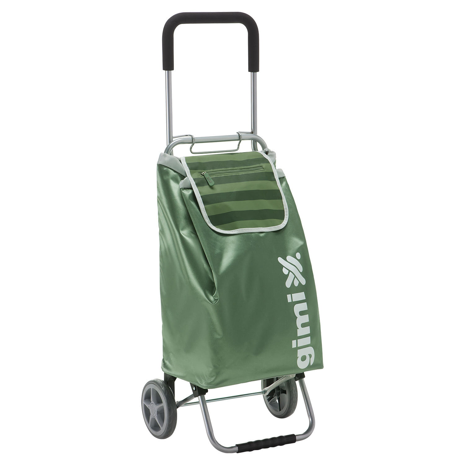 Складная сумка-тележка Gimi Flexi Foldable Wheeled Shopping Trolley G0061 Зелёный Зеленый - фото №1