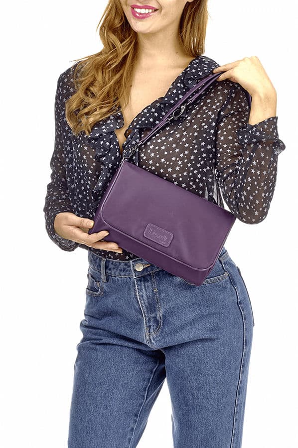Женская сумка клатч Lipault P51*023 Lady Plume Clutch Bag M P51-24023 24 Purple - фото №7