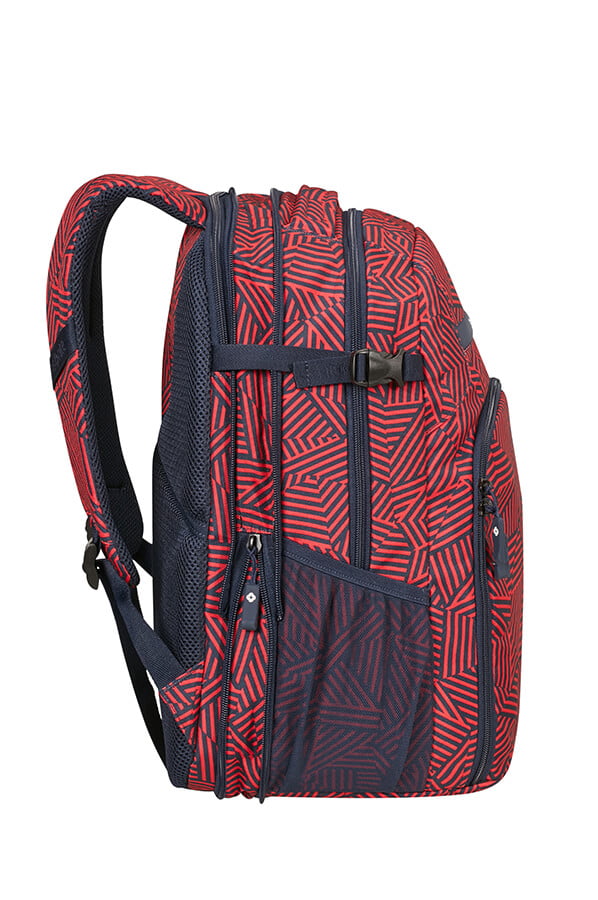 Рюкзак для ноутбука Samsonite 10N*003 Rewind Laptop Backpack L 16″ 10N-20003 20 Capri Red Stripes - фото №9