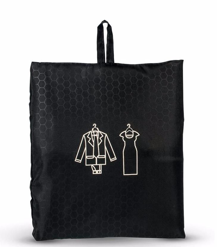 Складной чехол для костюмов и платьев Roncato 9183 Foldable Organizer Foldable Garment Bag (01 Black)