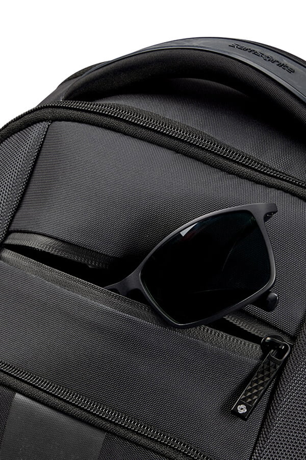 Рюкзак для ноутбука Samsonite KG1*003 Cityscape Evo Backpack L Exp 17.3″ USB KG1-09003 09 Black - фото №16