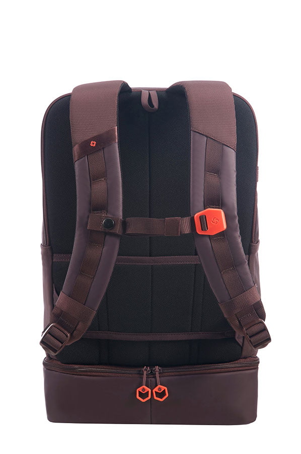 Рюкзак для ноутбука Samsonite CO5*004 Hexa-Packs Laptop Backpack L 15.6″ Travel CO5-91004 91 Aubergine - фото №5
