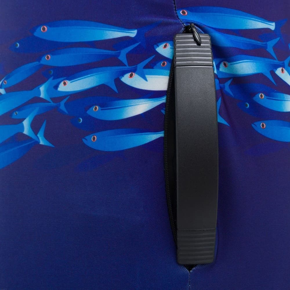 Чехол на средний чемодан Eberhart EBHP17-M Fish Suitcase Cover M