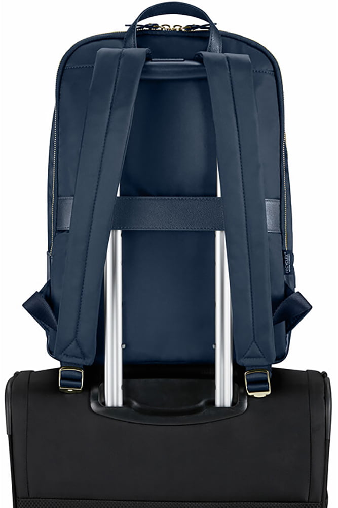 Женский рюкзак для ноутбука Samsonite KH0*005 Karissa Biz 2.0 Backpack 15.6″ USB KH0-11005 11 Midnight Blue - фото №8