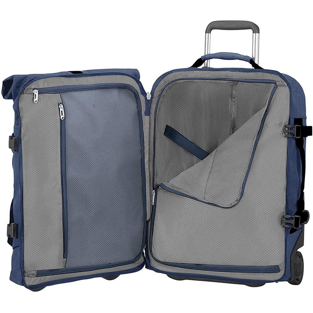 Рюкзак на колесах Samsonite CO6*004 Ziproll Duffle/Wh Backpack 10.5″ CO6-11004 11 Midnight Blue - фото №2