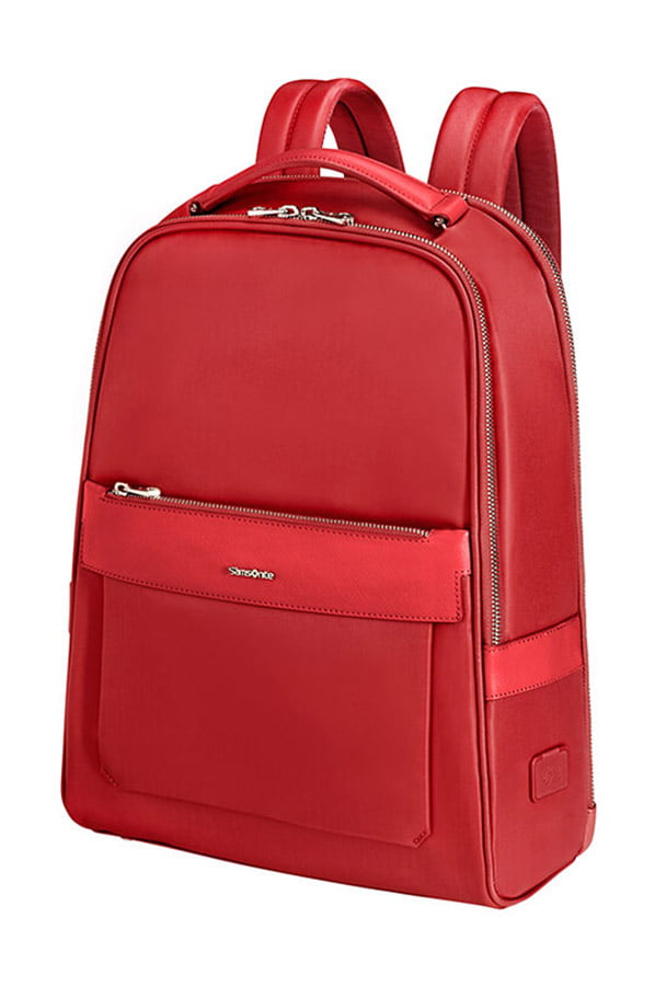 Женский рюкзак для ноутбука Samsonite KA8*004 Zalia 2.0 Laptop Backpack 14.1″ USB KA8-10004 10 Classic Red - фото №1