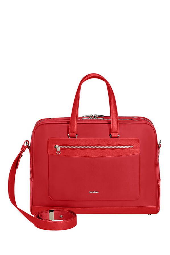 Женская сумка для ноутбука Samsonite KA8*003 Zalia 2.0 Ladies` Business Bag 15.6″ KA8-10003 10 Classic Red - фото №4