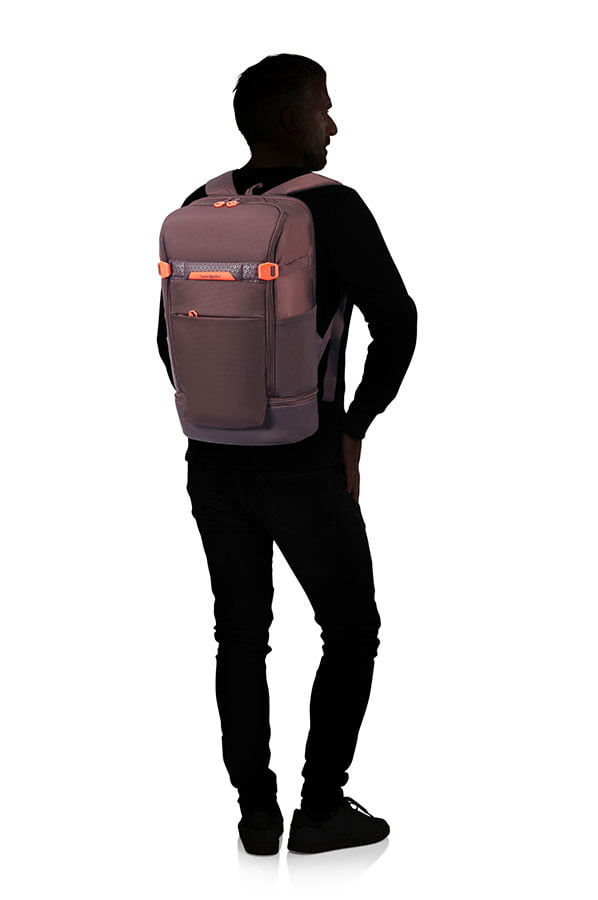 Рюкзак для ноутбука Samsonite CO5*004 Hexa-Packs Laptop Backpack L 15.6″ Travel CO5-91004 91 Aubergine - фото №3